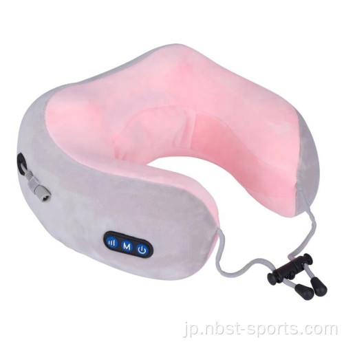 振動ポータブル電気療法ネックマッサージ枕